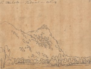 San Michele, Piamonte, 18 de octubre de John Robert Cozens